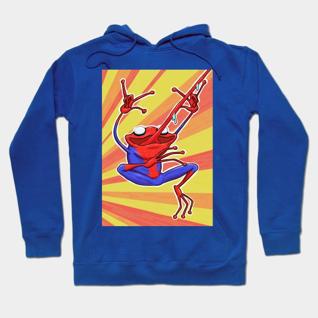 Spiderfrog Hoodie by Gus the little guy